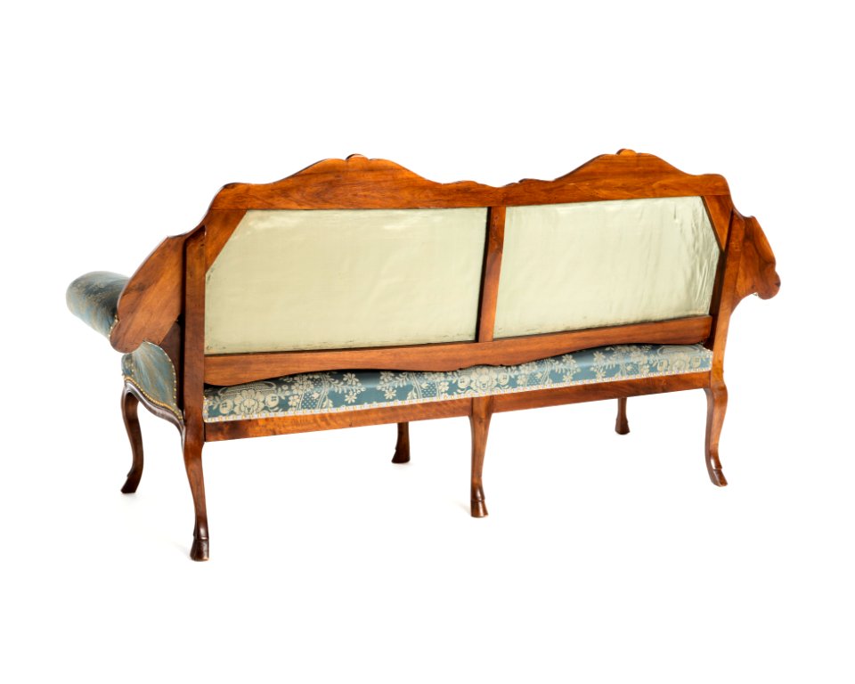 Soffa, baksida, 1700-talets mitt - Hallwylska museet - 110090