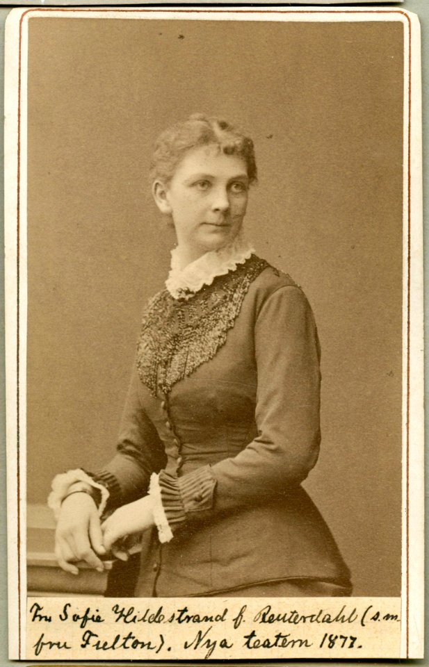 Sofie Hildestrand, porträtt - SMV - H3 224