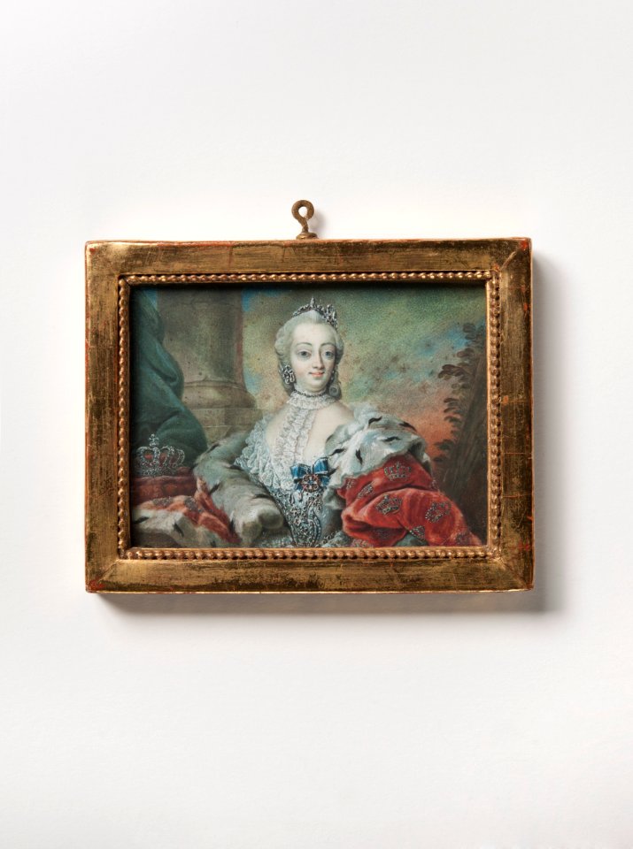 Sofia Magdalena d ä, drottning av Danmark (Christopher Foltmar) - Nationalmuseum - 25645