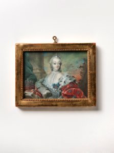 Sofia Magdalena d ä, drottning av Danmark (Christopher Foltmar) - Nationalmuseum - 25645