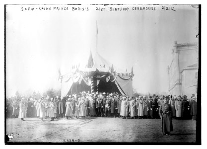 Sofia - Crown Prince Boris' 21st B-day ceremonies, 2-2-12 LCCN2014690228
