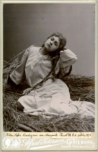 Sofie Lindegren, rollporträtt - SMV - H5 129
