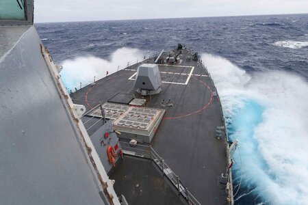 Destroyer ship naval vessel