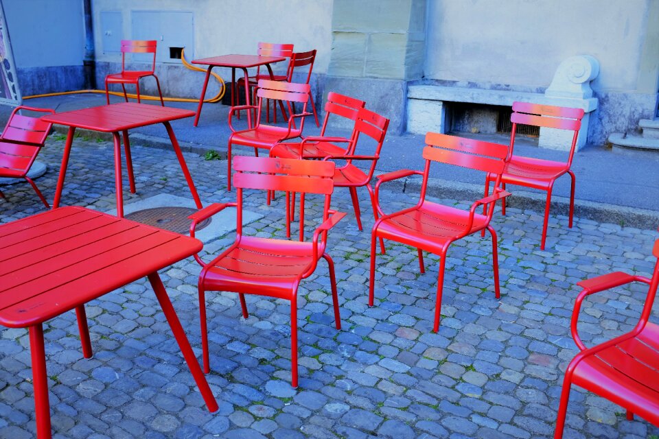 Seat furniture empty