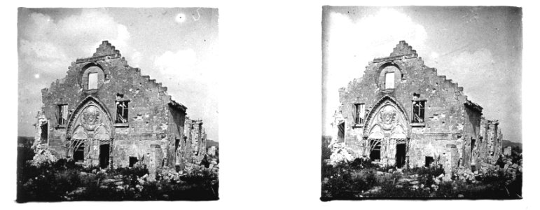 Soissons. St Paul. Ruines - Fonds Berthelé - 49Fi931