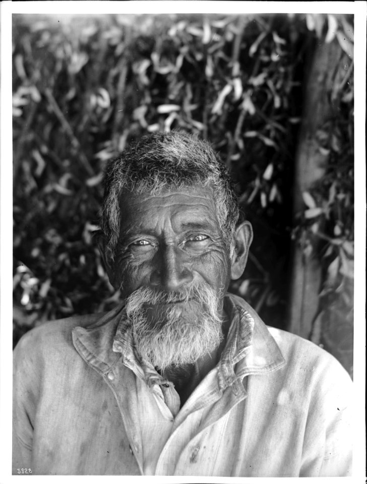 Solario Nolasquez, a south sea islander adopted into the Agua Caliente Indians, ca.1900 (CHS-3828)