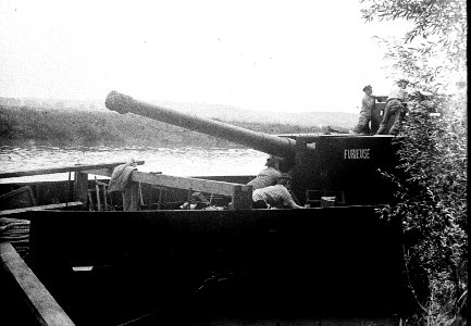 Soissons. 2e grande canonnière fluviale. Pièce de 138 - Fonds Berthelé - 49Fi379 (cropped)