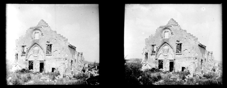 Soissons. St Paul. Ruines - Fonds Berthelé - 49Fi926