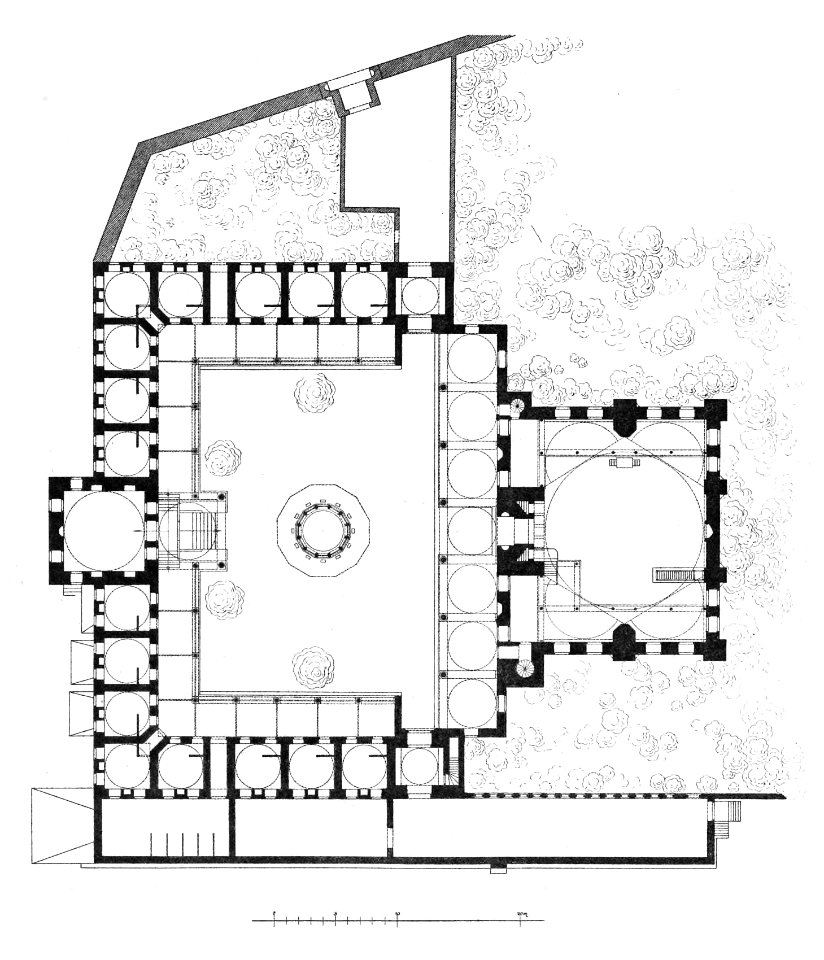 Sokollu Mehmed Pasha Mosque Kadirga plan Gurlitt 1912