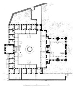 Sokollu Mehmed Pasha Mosque Kadirga plan Gurlitt 1912