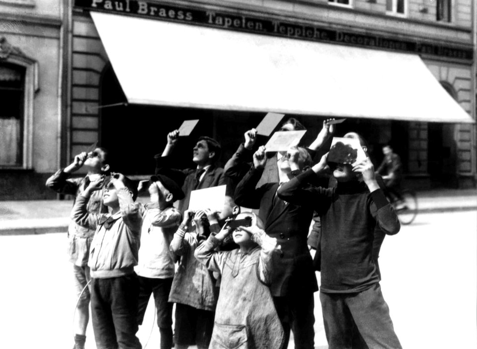 Solar eclipse of August 21, 1914 in Düsseldorf, Germany Julius Söhn