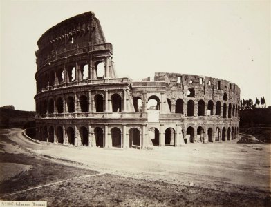 Sommer, Giorgio (1834-1914) - n. 1067 - Colosseo (Roma)