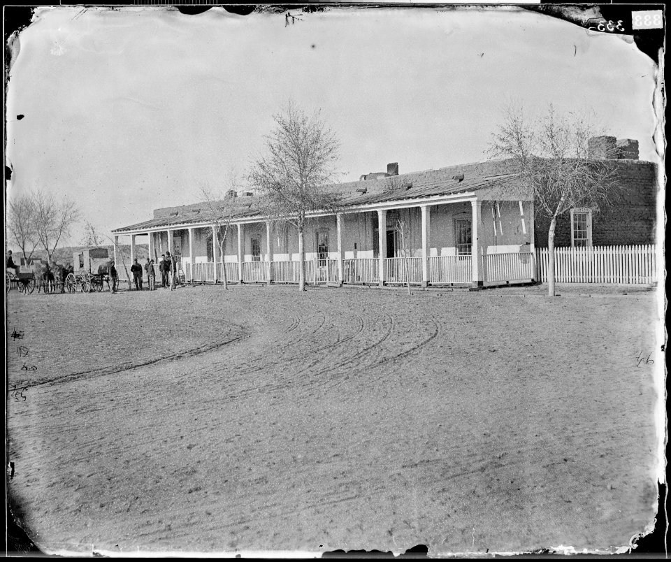 SOLDIER'S QUARTERS, FORT MARCY, SANTA FE, NEW MEXICO - NARA - 524284