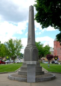 Soldiers' Monument - Monument Square, Leominster, Massachusetts - DSC06205 photo