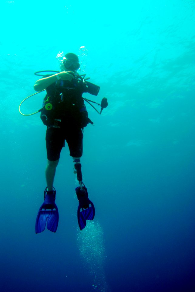 Soldiers Undertaking Disabled Scuba DVIDS177900