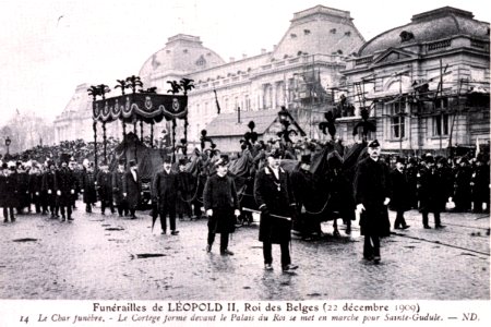 Solemn Funeral of King Leopold II