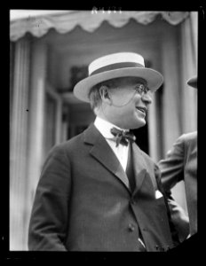 Solicitor General James M. Beck at White House after return from extensive trip abroad LCCN2016891651