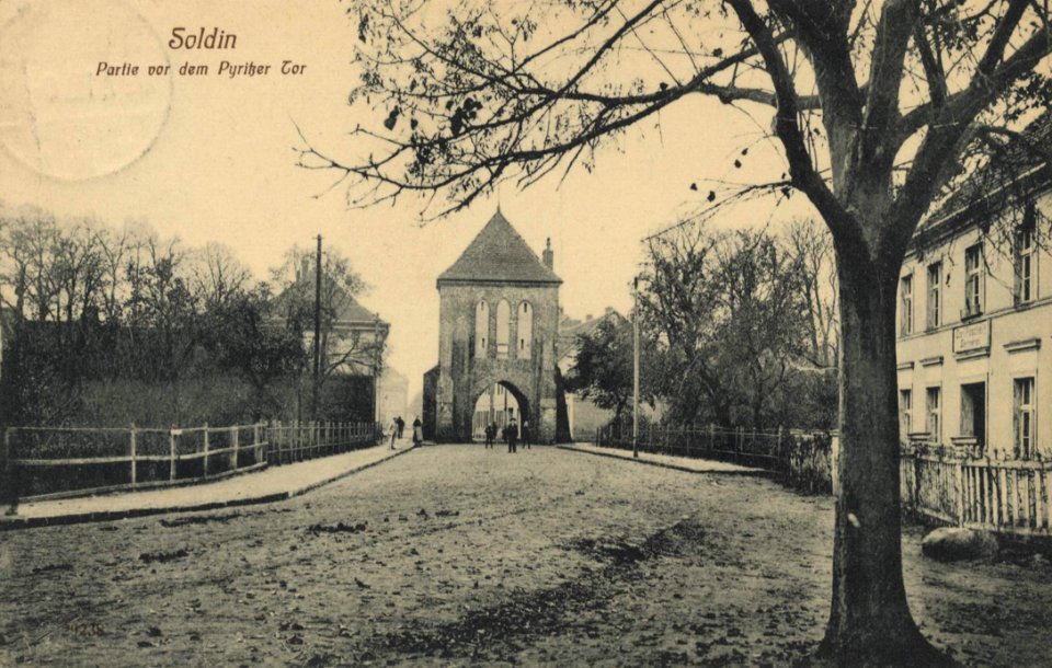 Soldin, Ostbrandenburg - Pyritzer Tor (Zeno Ansichtskarten)