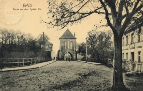 Soldin, Ostbrandenburg - Pyritzer Tor (Zeno Ansichtskarten)