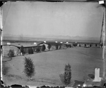 SOLDIERS' QUARTERS CAMP MOHAVE, ARIZONA - NARA - 524170
