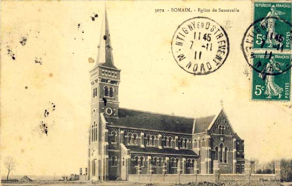 Somain - Ancienne Église De Sessevalle