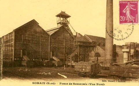 Somain - Fosse De Sessevalle, vue Nord