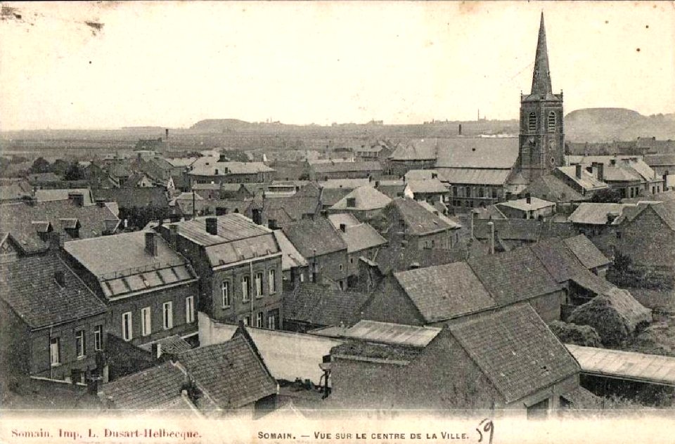Somain - Vue sur le centre de la ville