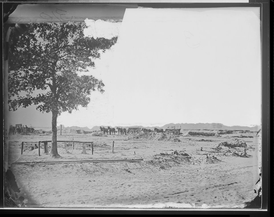 Some graves at Warren Station, Petersburg Lines, Va (4166119977)