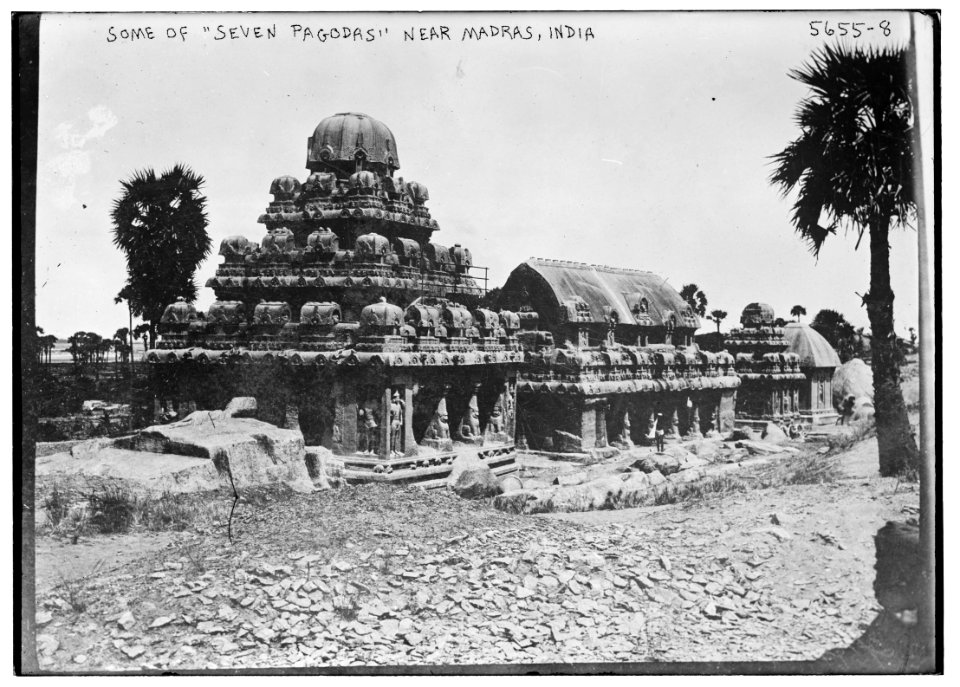 Some of Seven Pagodas near Madras, India LCCN2014713911