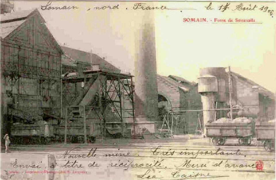 Somain - Fosse De Sessevalle en 1906
