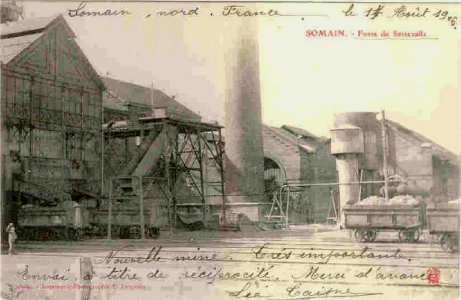 Somain - Fosse De Sessevalle en 1906