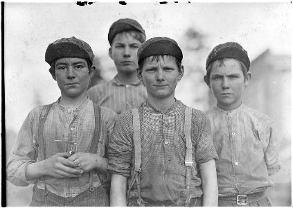 Some doffer boys. Macon, Ga. - NARA - 523153