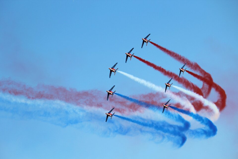 Military jet plane meeting avignon