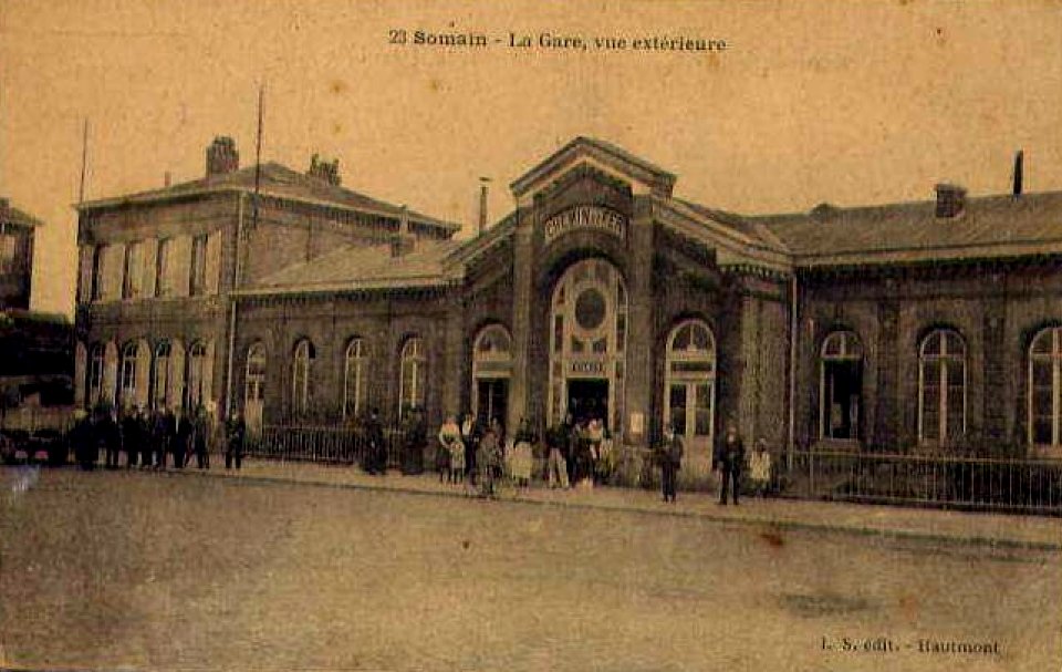 Somain - la Gare, vue extérieure