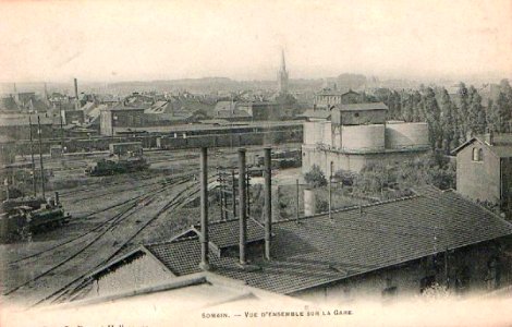 Somain - Vue d'ensemble sur la Gare