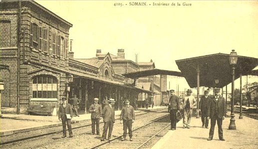 Somain - Intérieur de la Gare