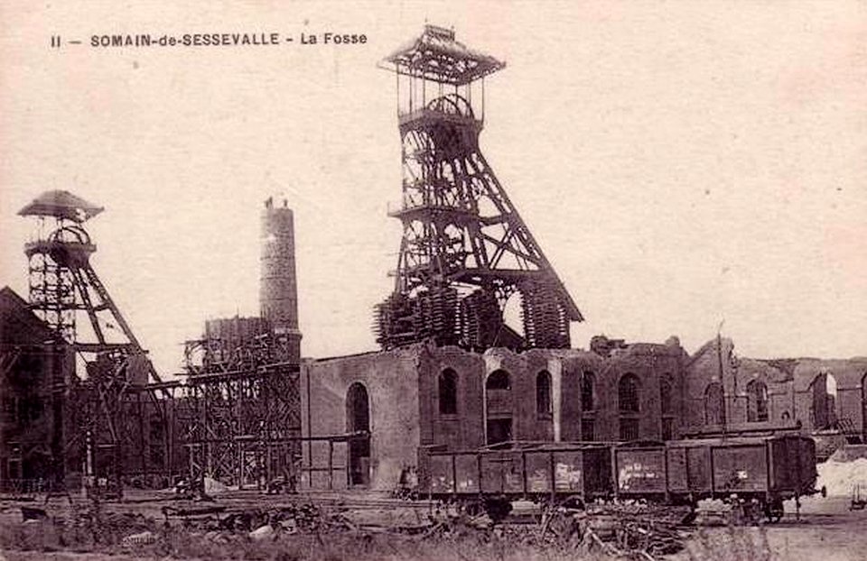 Somain - Fosse De Sessevalle, après la Première Guerre mondiale