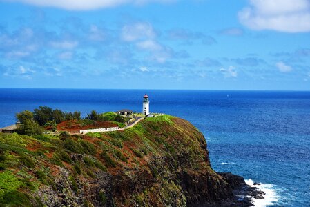 Lighthouse travel beach photo
