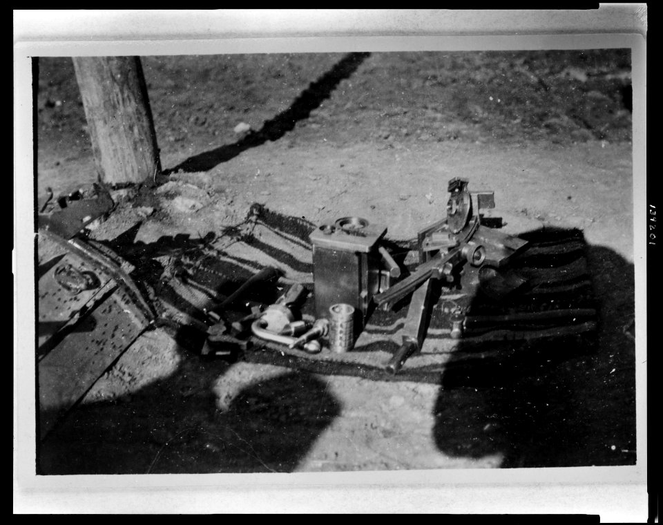 Some of the artillery parts made by the Turks, Eski-Shehr LCCN2010648361