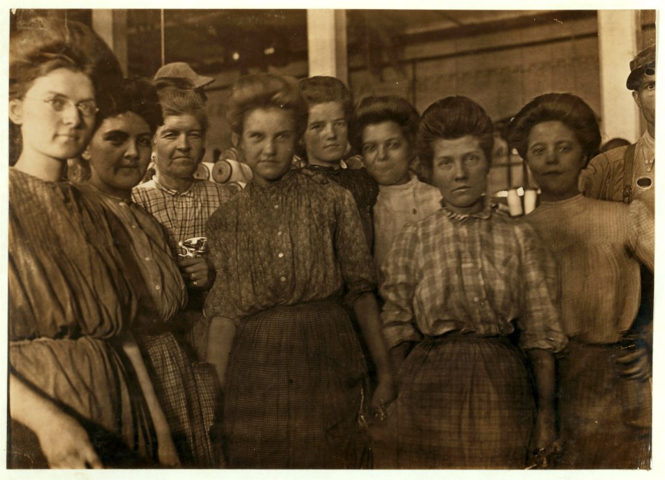 Some of the adults Bibb Mill No. 1, Macon, Ga. LOC nclc.01621