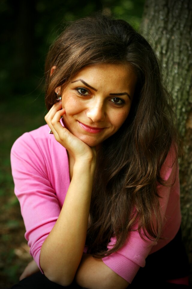 Portrait face young