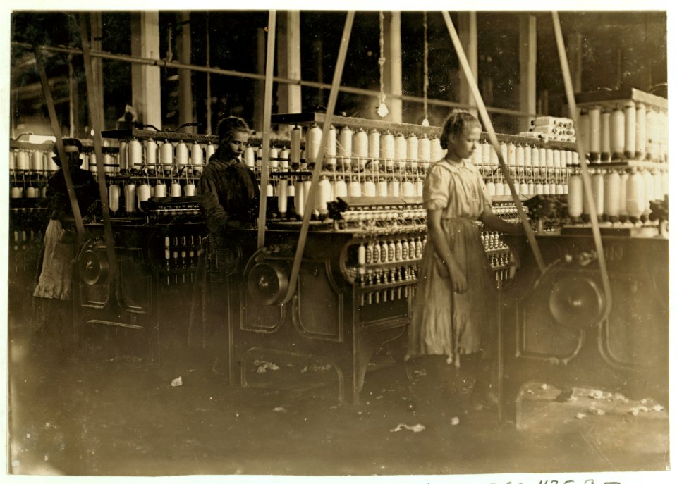 Some of the larger spinners in Catawba Cotton Mills, Newton, N.C. LOC nclc.01549