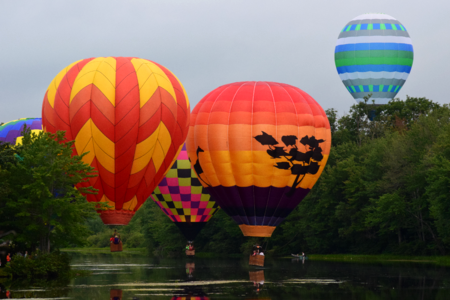 Outdoor float sky