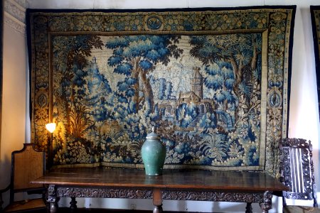 Tapestry - Great Chamber, Haddon Hall - Bakewell, Derbyshire, England - DSC02692 photo