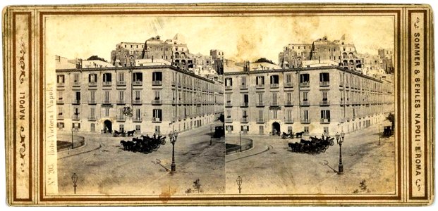Sommer, Giorgio (1834-1914) & Behles, Edmond (1841-1924) - n. 203 - Napoli - Hotel Vittoria