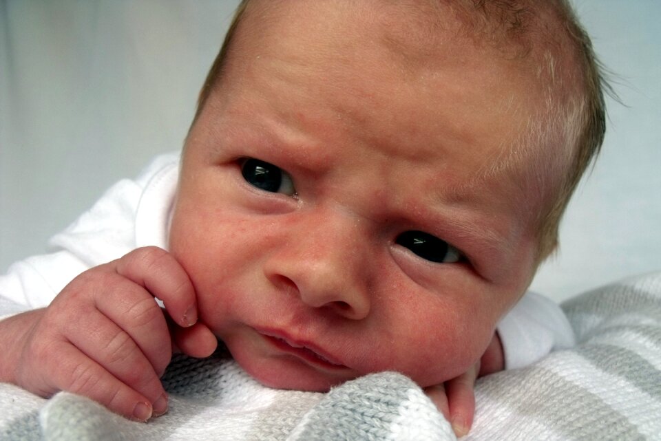 Expression baby face