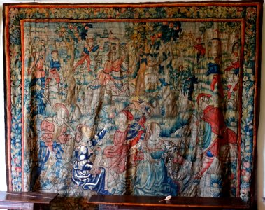 Tapestry - Haddon Hall - Bakewell, Derbyshire, England - DSC02814 photo