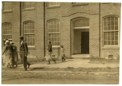 Some samples (not all) of the children in the 'Kindergarten Factory' run by the High Point and Piedmont Hosiery Mills, High Point, N.C. Every child in these photos worked- I saw them at work LOC nclc.02633