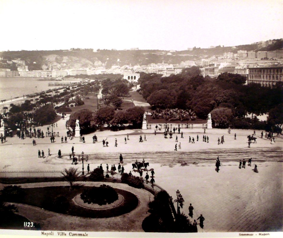 Sommer, Giorgio (1834-1914) - n. 1123 - Napoli - Villa Comunale