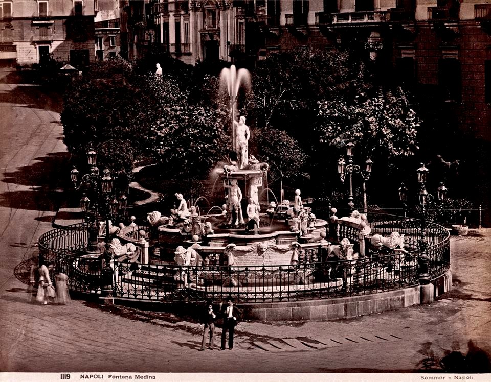 Sommer, Giorgio (1834-1914) - n. 1119 bis - Napoli, Fontana Medina